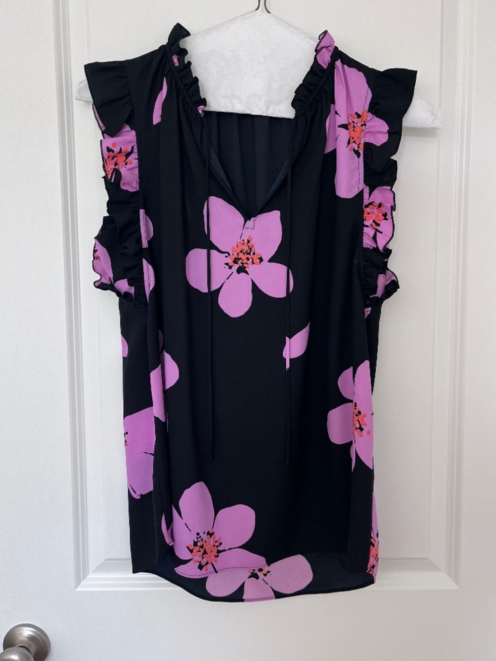 Kate Spade floral blouse- size medium large pattern
